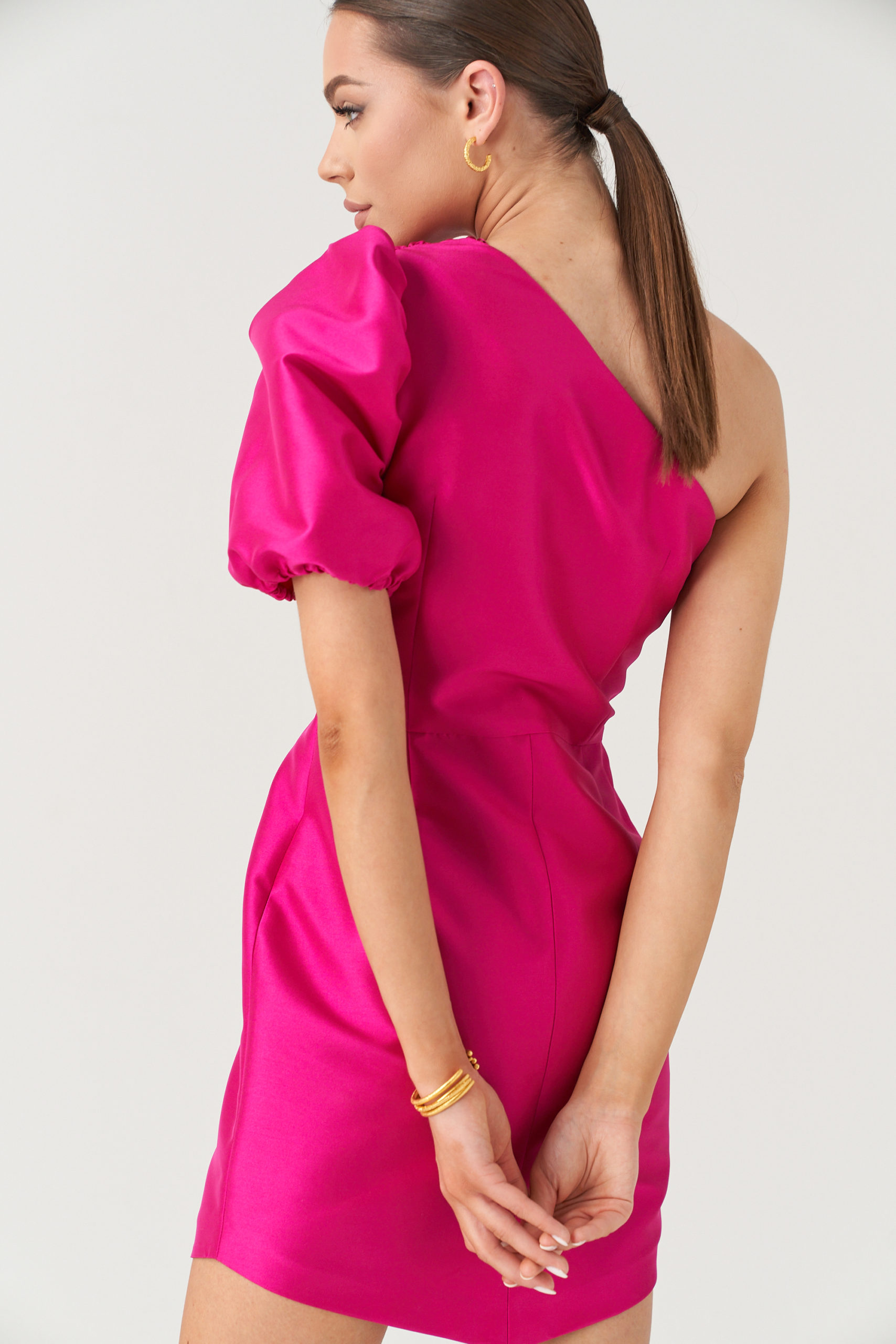 ワンピース LIU JO Woman Dress Fuchsia CA5412TS387 M9259 Formal dress